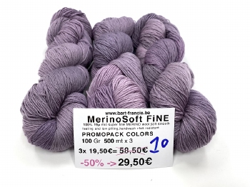 MerinoSoft FiNE PROMO -50%  vermindering