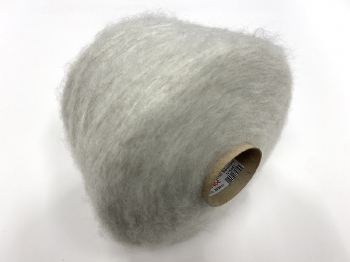 dirty mama mohair  +-1 kilo color extra soft greyish