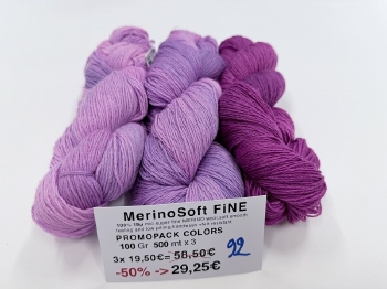 MerinoSoft FiNE PROMO -50%  vermindering