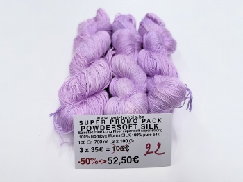 Powdersoft silk  PROMO -50% reduction promo
