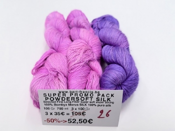 Powdersoft soie  PROMO  -50% reduction promo