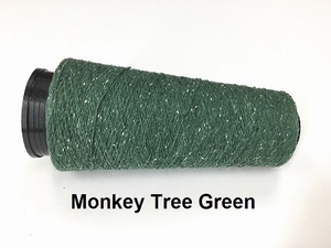 Bourette de Luxe zijde 20 Nm Monkey Tree Green