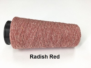 Bourette de Luxe zijde 20 Nm Radish Red