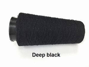 Bourette de Luxe zijde 20 Nm Deep Black