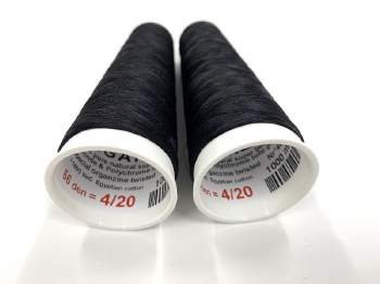 Organza  soie 66 Den cuit  Noir