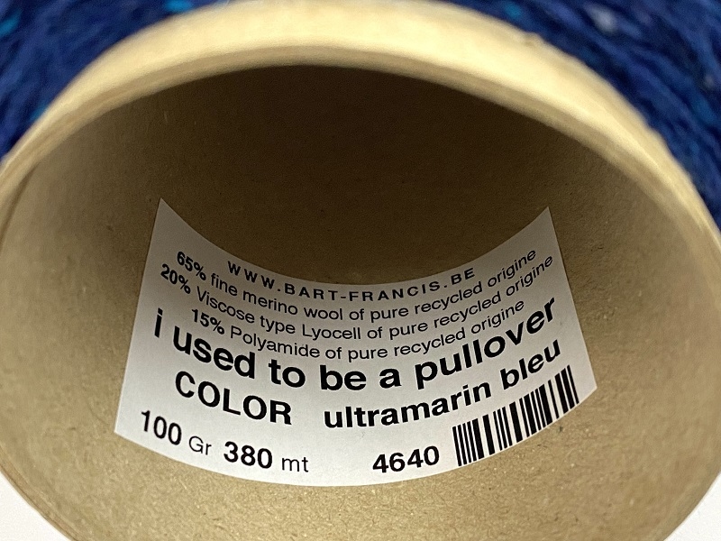 i used to be a Pullover   ultramarin bleu