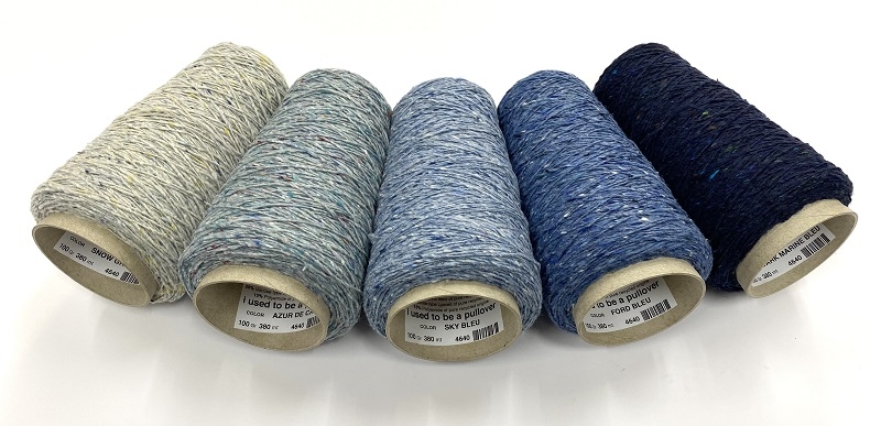 i used to be a Pullover   snow grey bleu