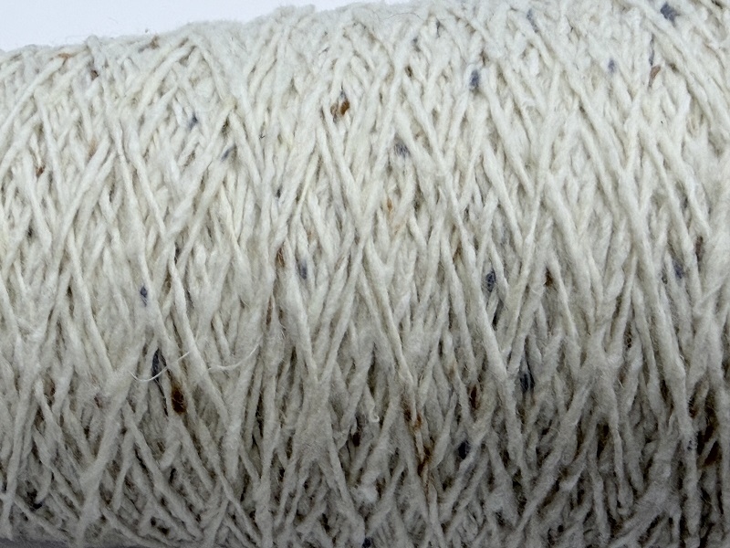 i used to be a Pullover 4640  witte gestipte bruine panda
