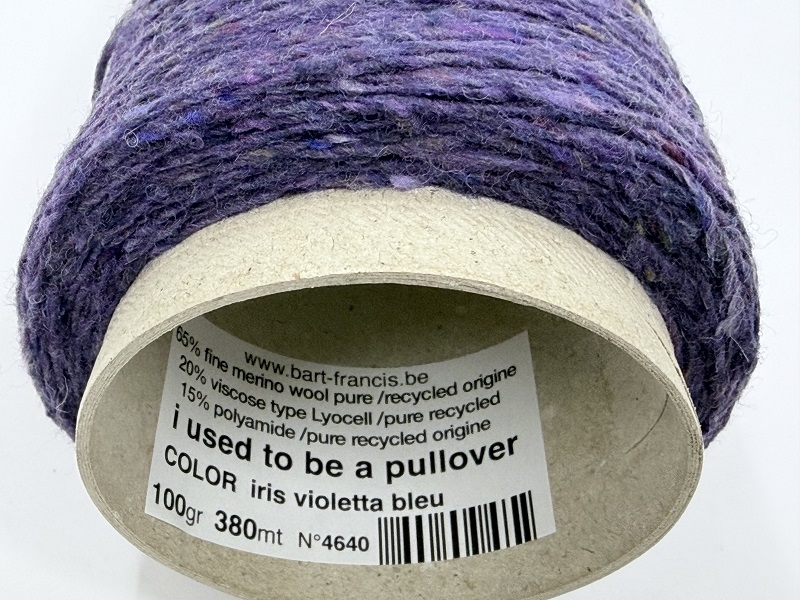 i used to be a Pullover 4640 iris violetta bleu
