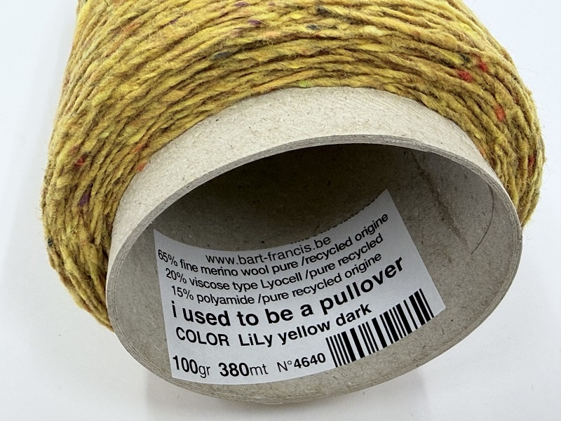 i used to be a Pullover 4640 lily yellow dark