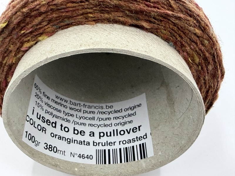 i used to be a Pullover 4640 oranginata brulee roasted