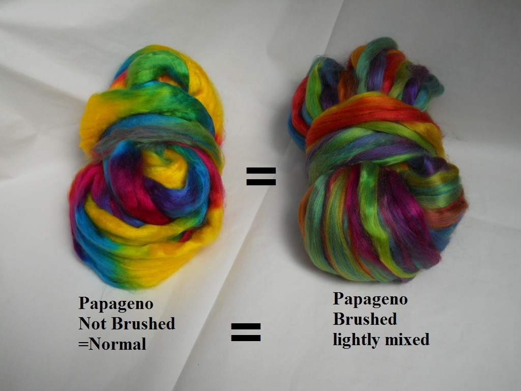 Bayardine vezels Multicolor Papageno