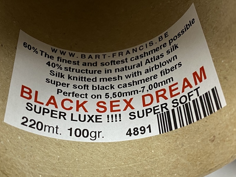 Black SEX dream SUPER PROMO -80 %   430gr = 940meter  NR5