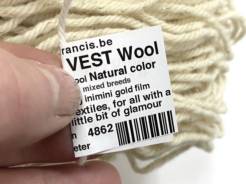 bling alpen vest wool -66% reduction