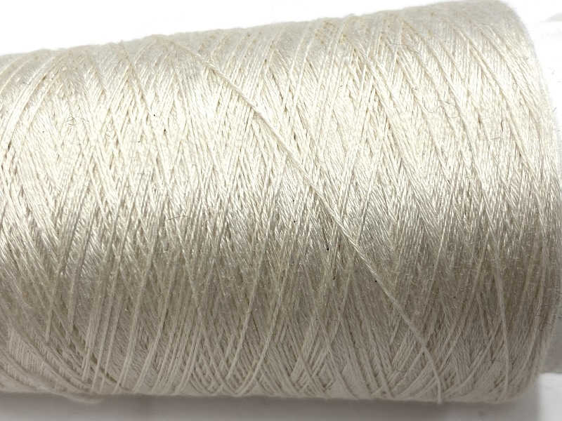 Cordonnet silk Schappe Ecru Naturel  100/3 Nm= 40/2 Nec