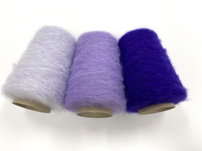dirty mama mohair  200gram color trio viola en company