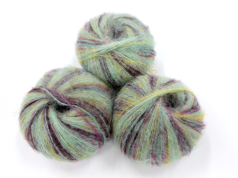 dirty pepe alpaca mohair spot printed fast changing colros 10