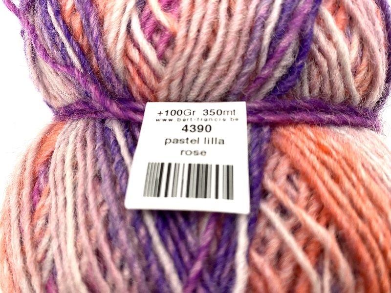 Easy Wool color fading colro pastel lilla rose