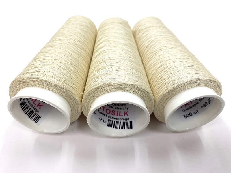 FAT elastosilk   special for weaving and knitting =4 x fine