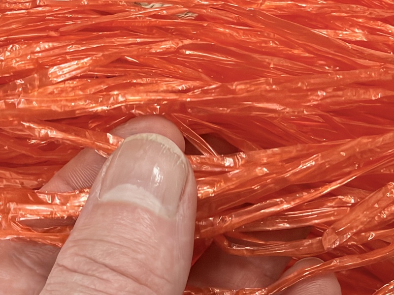 FAT oceanique plastique TRANSPARANT  250gr = 750met  COLORS