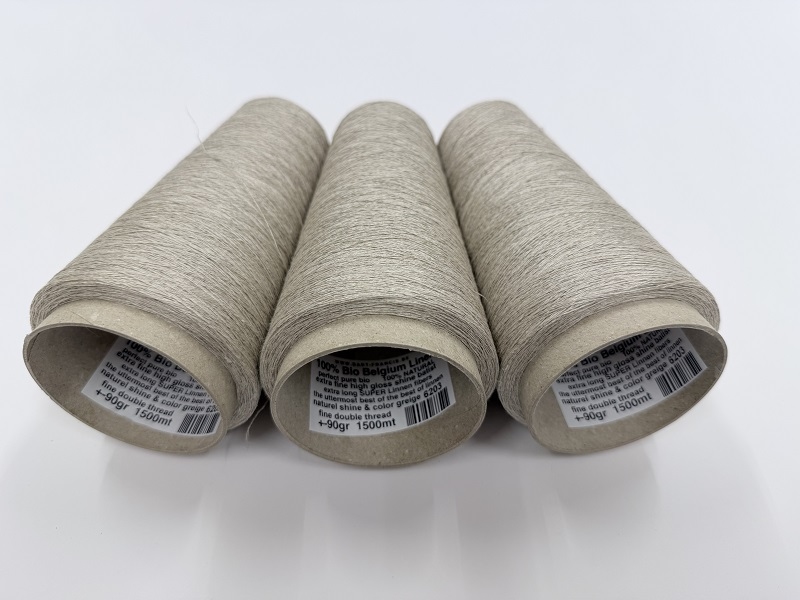 fine double thread pure bio linnen