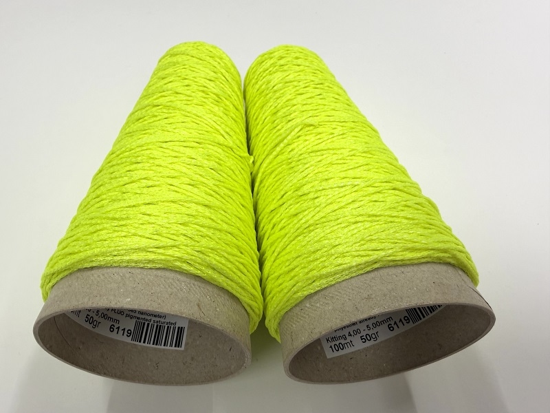 glow in the dark + fluo color KNit fosforecent