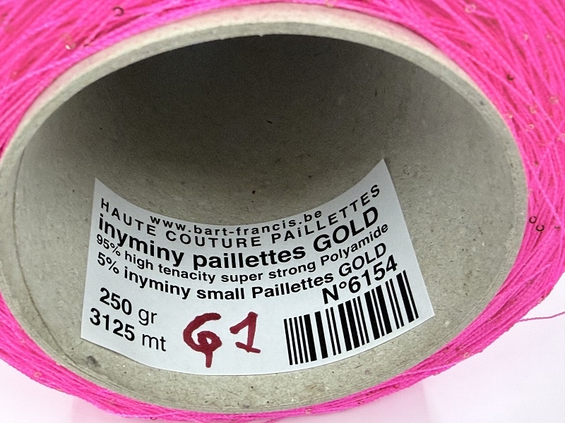 haute couture inyminy paillettes GOLD