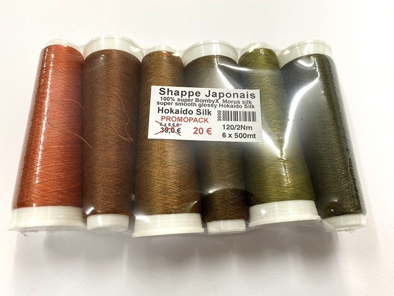 Hokaido silk  6 colors promopack spring colors