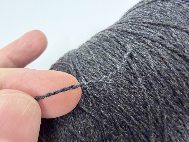 i used to be a cashmere pullover  duo grey  & antraciet
