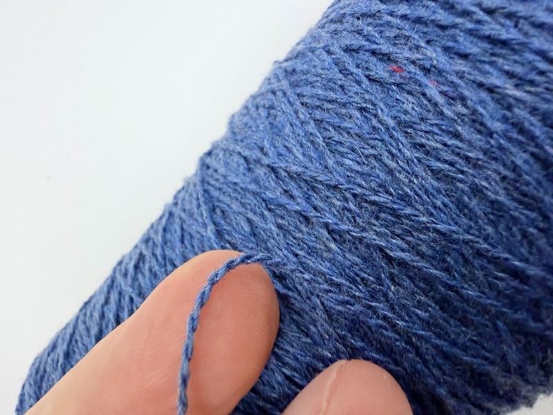 i used to be a cashmere pullover  duo indigo & sexy marine dark bleu