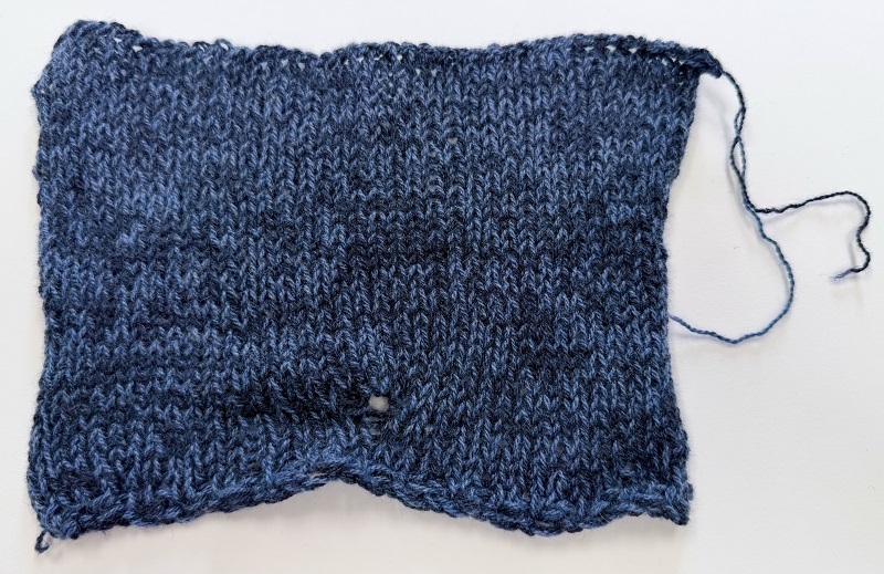 i used to be a cashmere pullover  duo indigo & sexy marine dark bleu