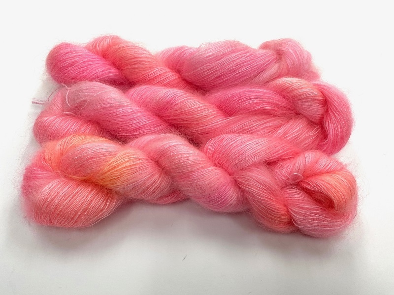Kid silk Mohair new color cochon de barbie