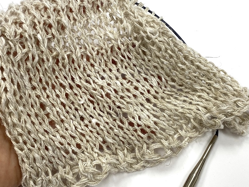 lin SeaWeed super knit avec des colorations des fibres possible tres legere