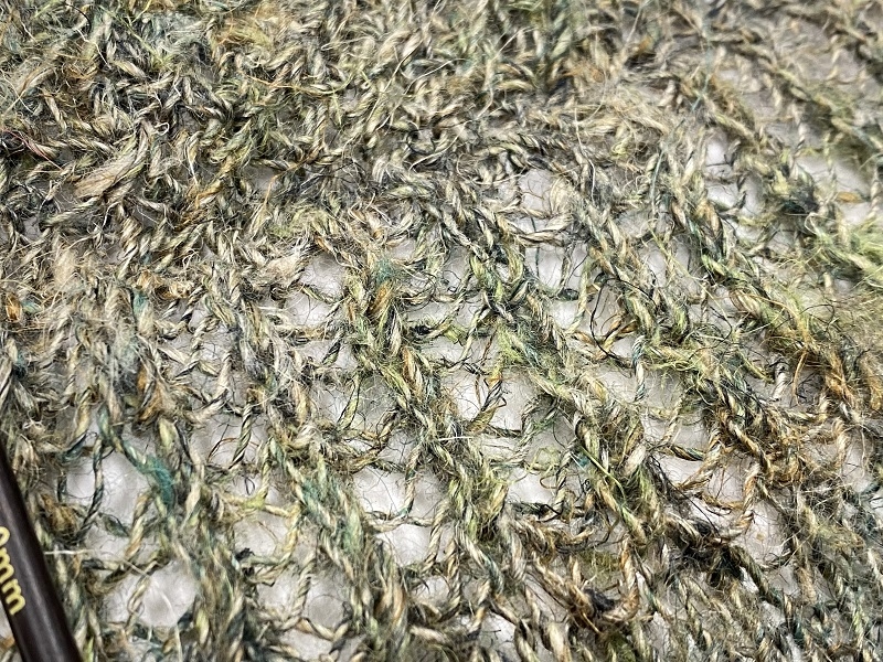 lino flandrica LACE tricot special color herbes de provence