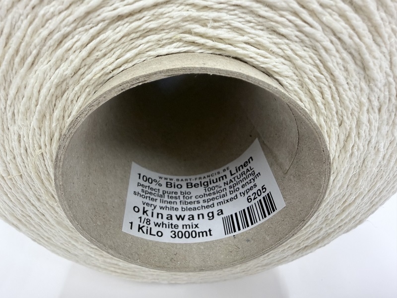 linoflandrica presque white  spin test/enzym bleaching test