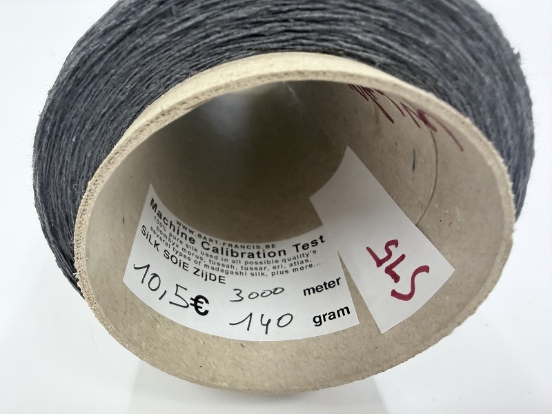 machine calbration test pure silk  140gram   3000met
