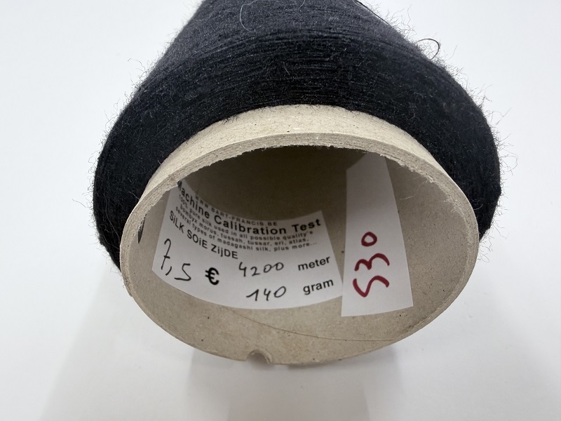 machine calbration test pure silk  140gram   4200met
