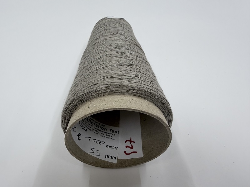 machine calbration test pure silk  55gram   1100met
