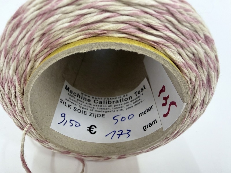 machine calbration test pure silk  multifolds tests  173gram   500met