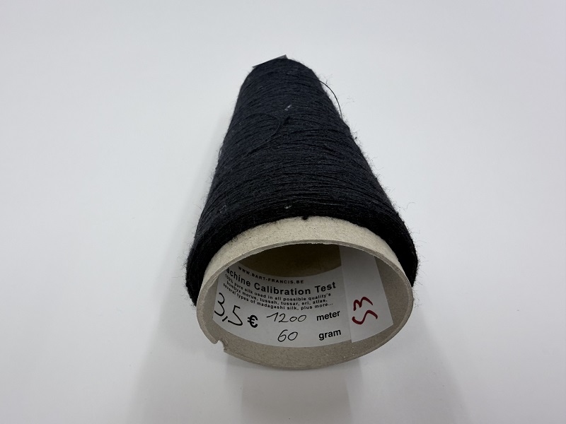 madagashi spintest +-1/20nm 100% pure super madagashi silk single spun  60gram   1200met