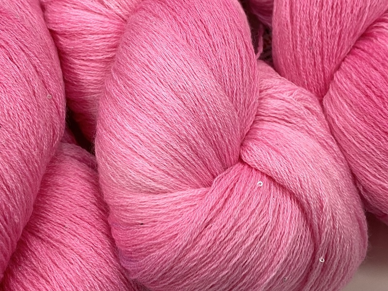 merino super soft emperatrice paillettes col floral pink