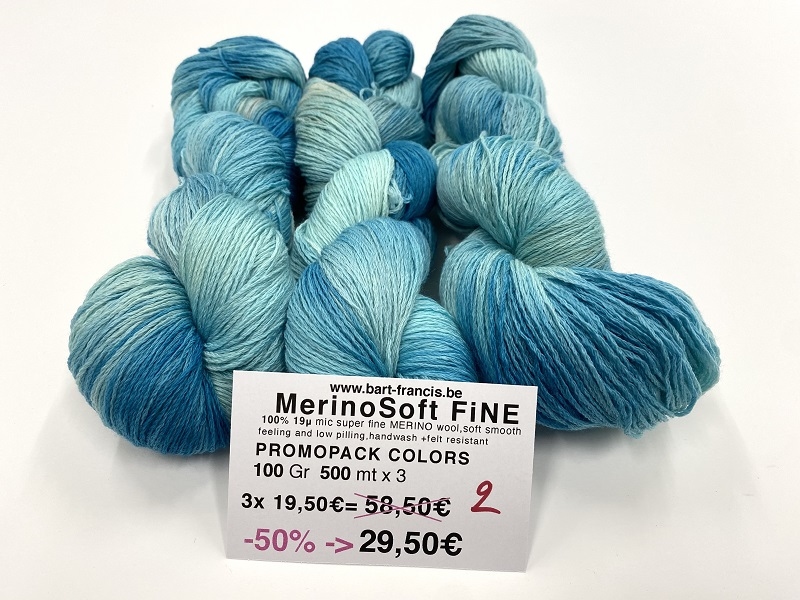 MerinoSoft FiNE PROMO -50%  vermindering