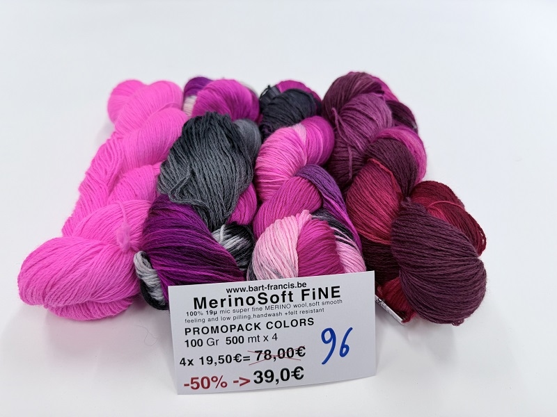 MerinoSoft FiNE PROMO -50%  vermindering