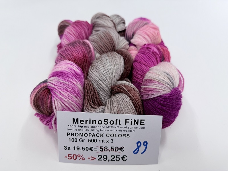 MerinoSoft FiNE PROMO -50%  vermindering