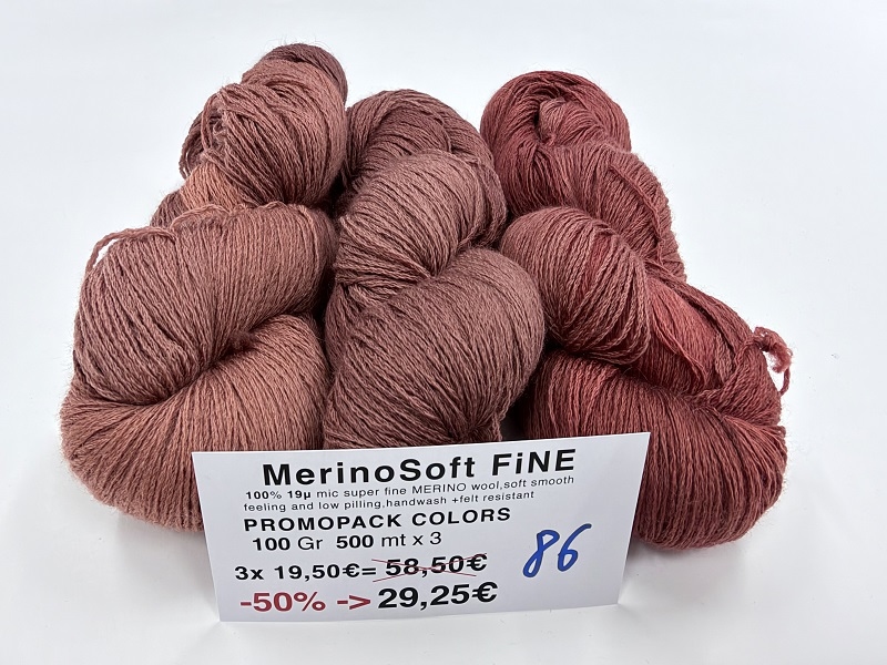 MerinoSoft FiNE PROMO -50%  vermindering