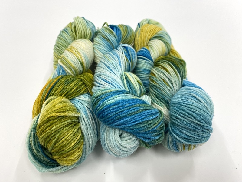 MerinoSoft SPORT inktjet colors  vegetebals from the sea