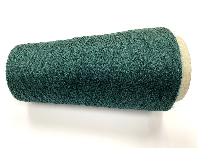 MerinoSoft Super Knit  color melange dark bottle green