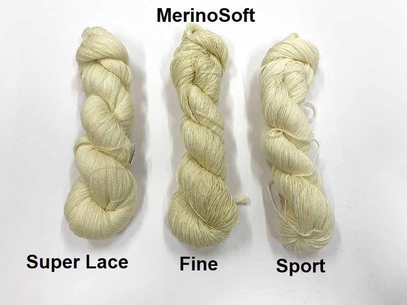 merinosoft super lace  color ecru