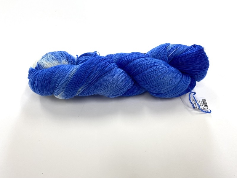 merinosoft super lace  color ultramarin white mix