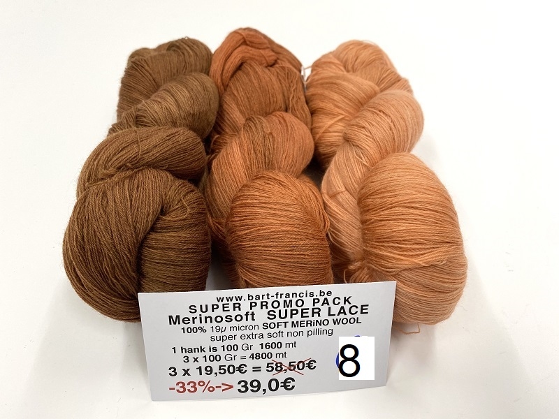 merinosoft super lace  promo 2+1free   = - 33%